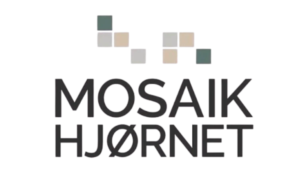Mosaikfliser installeret af Murermester Hjorth Schultz ApS.